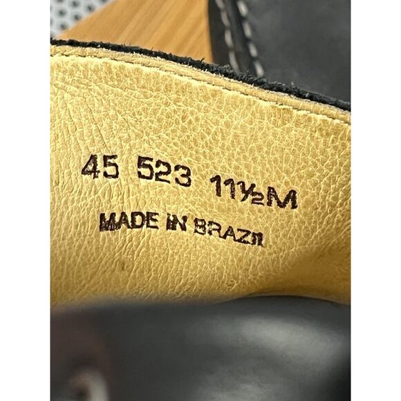Claudio De Lorena Men's Black Driving Mocassins Designer Loafers Size 11.5 - Picture 3 of 11